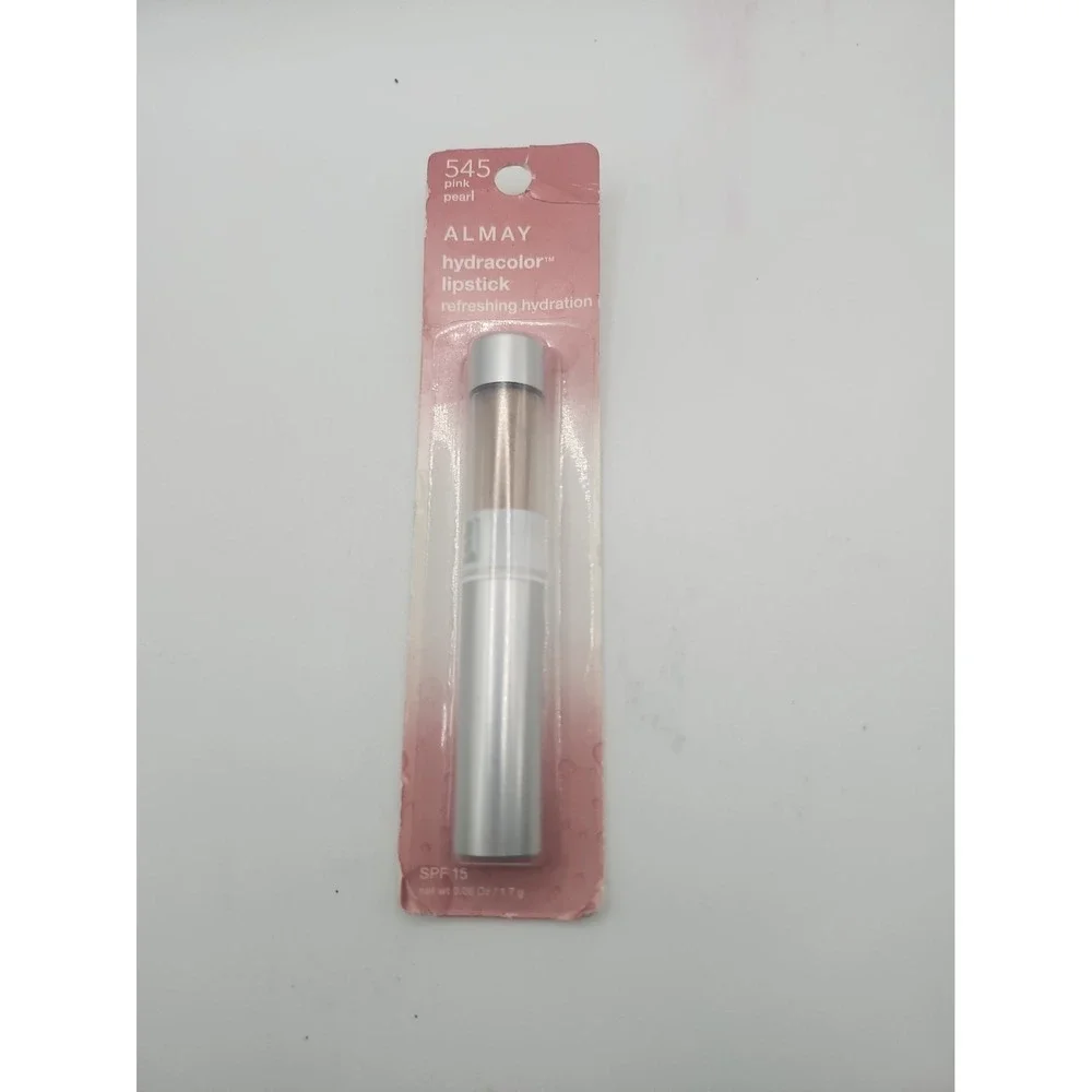 Almay Hydracolor Lipstick, SPF 15, 545 Pink Pearl, New In Box